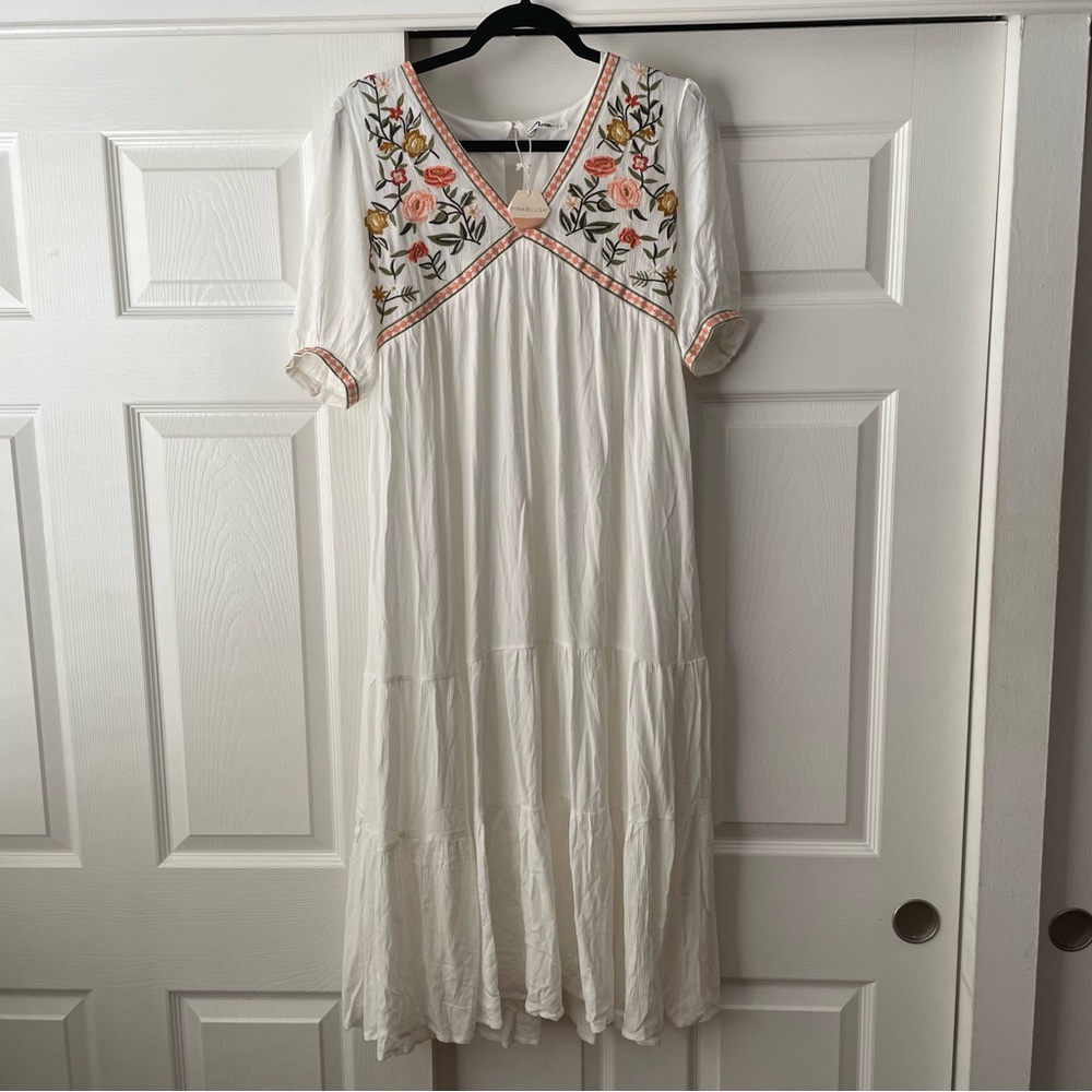 Pinkblush Ivory Maternity Dress